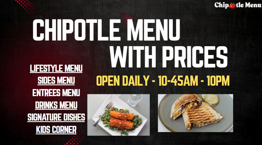 Chipotle Menu